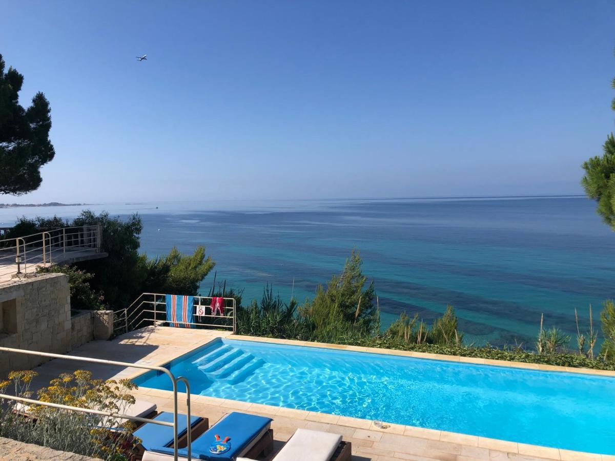 Villaparadiso Beach Front Villa Makris Gialos Argostoli  Ngoại thất bức ảnh